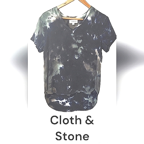 Cloth & Stone Anthropologie Tye Dye TopShirt. Size XS - Picture 1 of 10